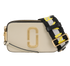 The Snapshot Bag, &pound;145, Handbags, Cream, Leather, Front view